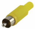 CONNETTORE M RCA GIALLO