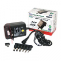 ALIMENTATORE SWITCHING UNIVERSALE 1500MA  3-12V STABILIZ. 6 PLUG