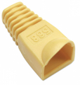 COPRICONNETTORE PER PLUG RJ45 6.2MM GIALLO