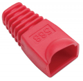 COPRICONNETTORE PER PLUG RJ45 6.2MM ROSSO