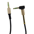 CAVO AUX STEREO JACK 3.5MM ALTA QUALITÀ 90° ANGOLATO