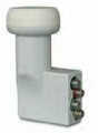 FRACARRO LNB UNIVERSALE 4 USCITE INDIPENDENTI LTE - DIAMETRO ATTACCO 40MM - APPROVATO SKY