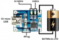 MODULO DI CARICA per BATTERIA LI-ION CON PROTEZIONE 3,7V 1A max