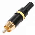 NEUTRIK REAN CONNETTORE RCA PLACCATO ORO GIALLO