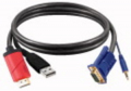 CAVO HDMI-A MASCHIO+SPINA USB VGA MASCHIO+ SPINA 3,5MM 2MT AUDIO 