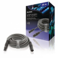 CAVO DIGITALE DMX 110OHM 3 PIN SPINA XLR PRESA XLR 20MT