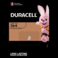 DURACELL BATTERIA OSSIDO DI ARGENTO BOTTONE 1,5V 364 sr621sw BLISTER 1PZ