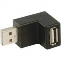 ADATTATORE USB 2.0 ANGOLATO 270° DA SPINA USB A PRESA USB A