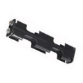 PORTABATTERIA 4XAA UM3 STILO APERTO CON CLIP 9V (LUNGO)