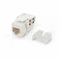 Presa Keystone 8P8C RJ45 non schermata - Cat6 - UTP - Connessione 110 IDC