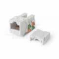 Presa Keystone 8P8C RJ45 non schermata - Cat6 - UTP - Connessione 110 IDC