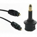 PHILIPS Cavo audio ottico TOSLINK 1.5MT con adattatore 3,5mm