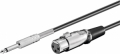 CAVO XLR FEMMINA A JACK 6,35MM MONO 6MT