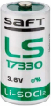 BATTERIA PILA LITIO 2/3A 3,6V 2,1A LS17330 SAFT 1 PZ