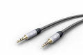 CAVO AUX STEREO JACK 3,5mm DORATI 1,5MT