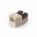 Presa Keystone 8P8C RJ45 non schermata - Cat6 - UTP - Connessione 110 IDC