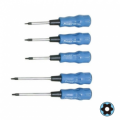 PROSKIT SET 5PZ CACCIAVITI TORX CON FORO