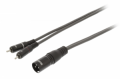 CAVO XLR MASCHIO A RCA MASCHIO 5MT