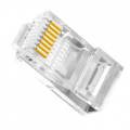 CONNETTORE PLUG RJ45 CAT6 PASSANTE