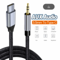 CAVO CONVERTITORE DA USB TYPE-C A JACK 3,5mm MASCHIO 1MT