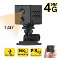 TELECAMERA SIM 4G 5MPX RICARICABILE VISIONE NOTTURNA BATTERIA LUNGA DURATA 24H MAX 128GB