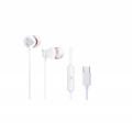 AURICOLARI IN-EAR CON CAVO E TYPE-C MICROFONO COLORE BIANCO AIWA