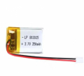 BATTERIA 3,7V 350mAh LiPo PIATTE 802025