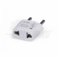 ADATTATORE DA PRESA AMERICANA/EUROPEA A SPINA EUROPEA 6A 125V