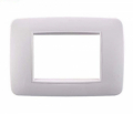 PLACCA BIANCA IN PLASTICA 3 POSTI 503 BTICINO LIVING