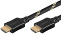 CAVO HIGH SPEED HDMI™ CON ETHERNET, DORATO SUPER SLIM 0,5MT