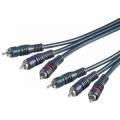 CAVO DI COLLEGAMENTO RCA, 2 M, 3 SPINA RCA (YUV / RGB) > 3 SPINA RCA (YUV / RGB)