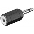 ADATTATORE SPINA 3,5 MM (2-PIN, MONO) > PRESA 3,5 MM (3-PIN, STEREO)