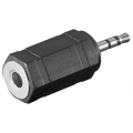 Spina 2,5 mm (3-pin, stereo) > Presa 3,5 mm (3-pin, stereo)