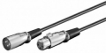 CAVO MICROFONICO XLR M/F 10MT