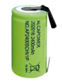 BATTERIA SUB-C 2400mAh 1,2V Ni-Mh CON LAMELLE RIVESTIMENTO IN PLASTICA